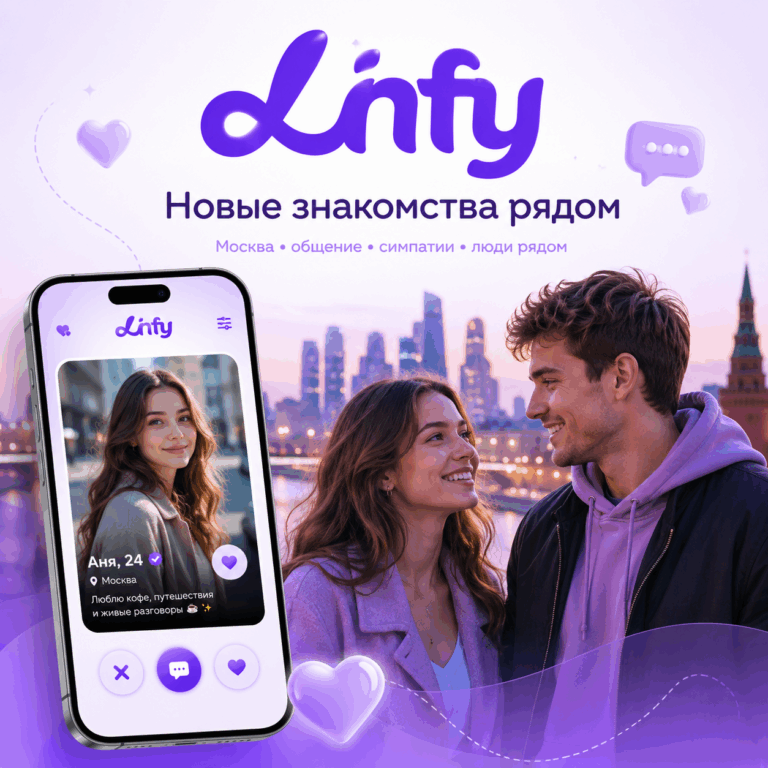 Linfy — приложение для знакомств