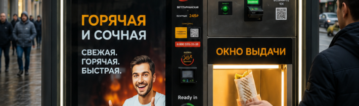 Франшиза вендинга по продаже готовой горячей еды